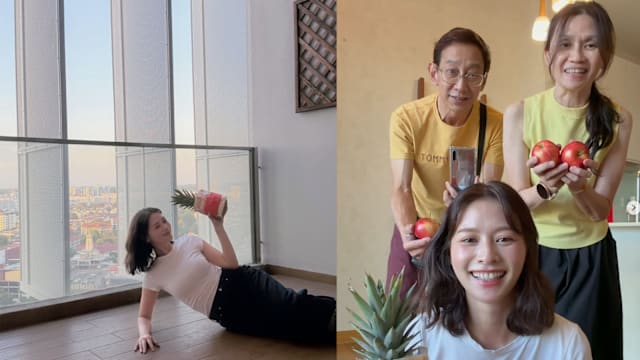 携父母“开箱”新屋，何盈莹升级“有房一族”