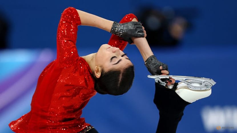 Figure skating-Russian teen Petrosian dazzles in Olympic figure skating debut