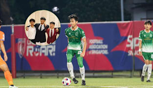 Cemerlang dalam pelajaran dan sukan - Lulusan Raffles Institution pilih laluan bola sepak profesional, tandatangani kontrak dengan Geylang FC