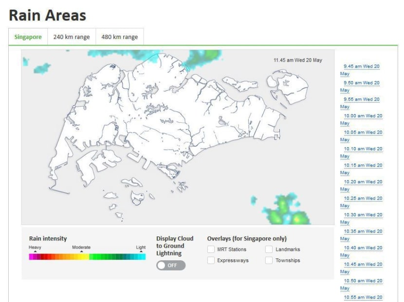 New weather website offers real-time report by location