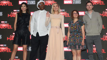 This Is How We Spent Valentine’s Day — With Captain Marvel And Nick Fury At MBS