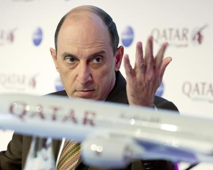 Qatar Airways chief, who accuses Jewel Changi Airport of being a copycat, has a penchant for bizarre sound bites