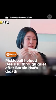 And to think, she hadn’t even heard of pickleball before all this. #8dayssgAsianEnt  #8dayssg #barbiehsu #deehsu #pickleball 