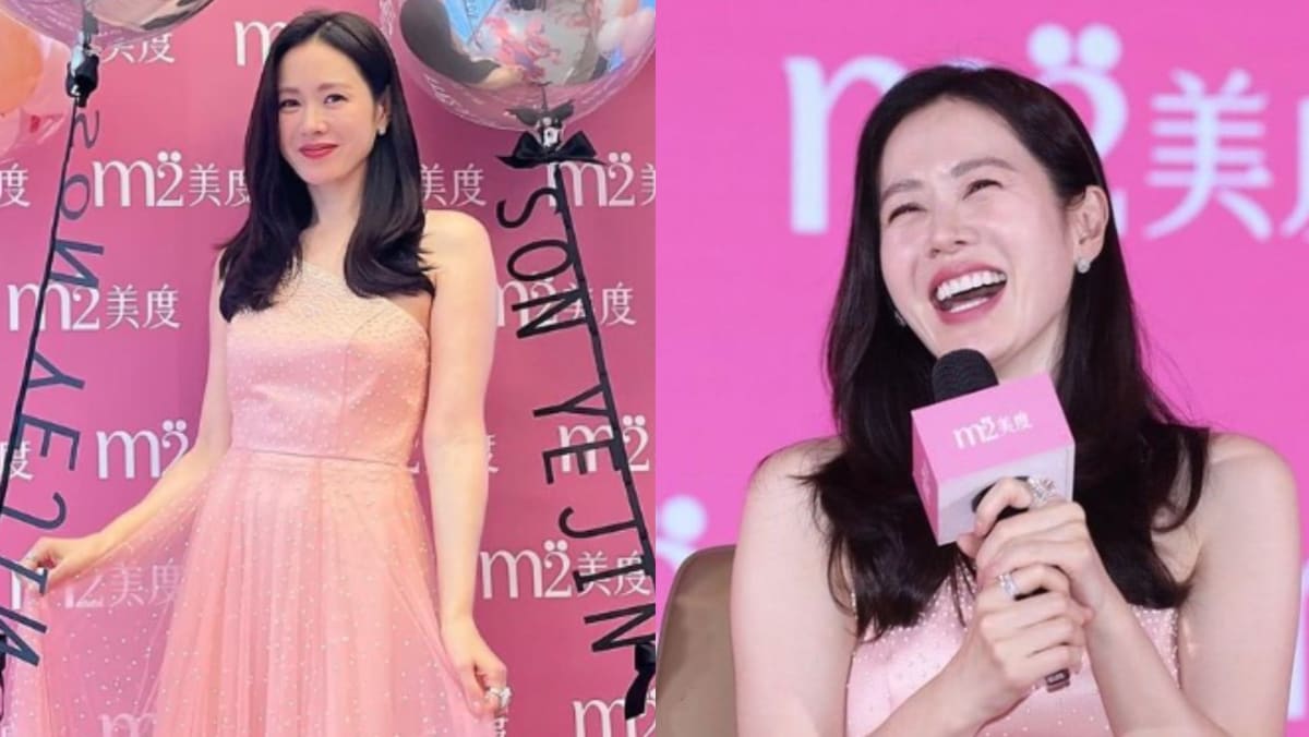 Son Ye Jin charms fans during first visit to Taiwan, introduced herself in  Mandarin at event - TODAY
