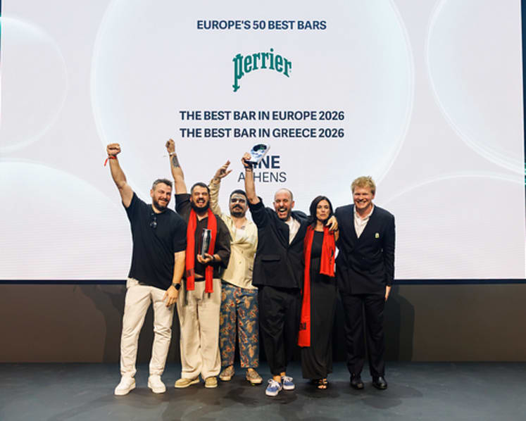 LINE IN ATHENS NAMED NO.1 AS INAUGURAL LIST OF EUROPE'S 50 BEST BARS 2026 IS UNVEILED