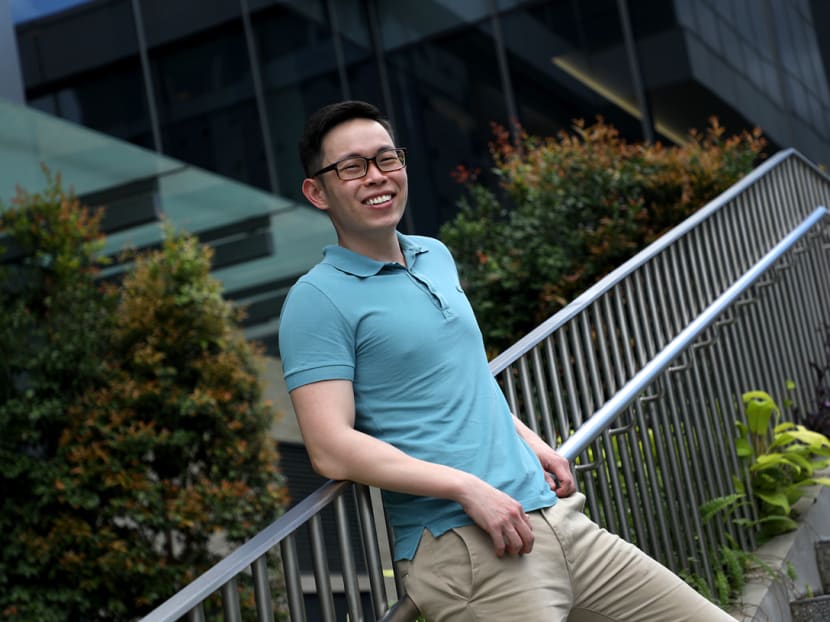 The author (pictured) says he is lucky to have met nurturing mentors who supported his education and career.