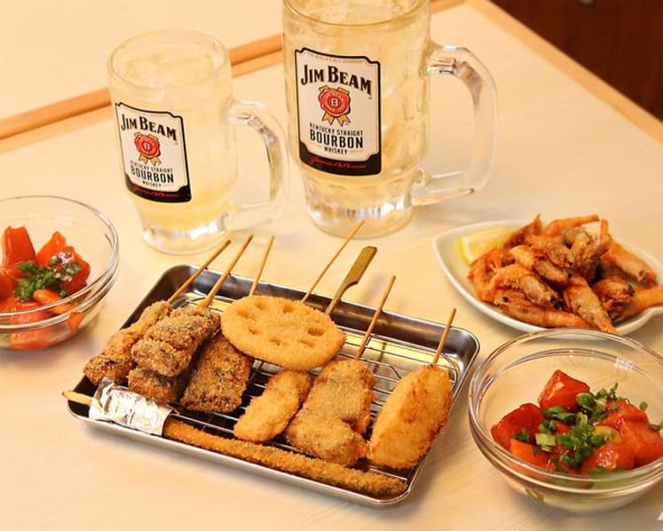 Crisp meets crispy: Why Japanese highballs and fried cutlet skewers make the perfect pairing