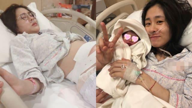 张碧晨“7月肚还是平的”被怀疑代孕　好友不忍甩生产照