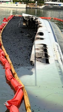 Operations resume at ONE15 Marina Sentosa Cove after yacht fire