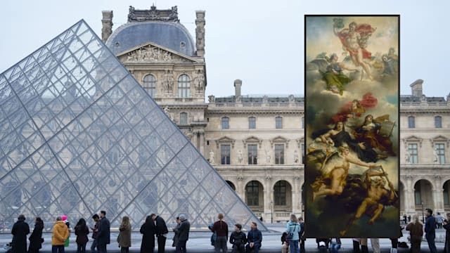 三个月两度漏水 卢浮宫天花板名画受损