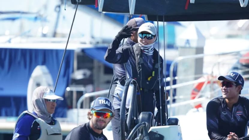 Thai queen wins SEA Games gold in sailing