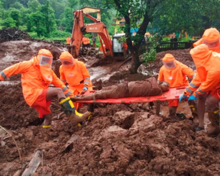 113 killed in western India landslides, monsoon flooding