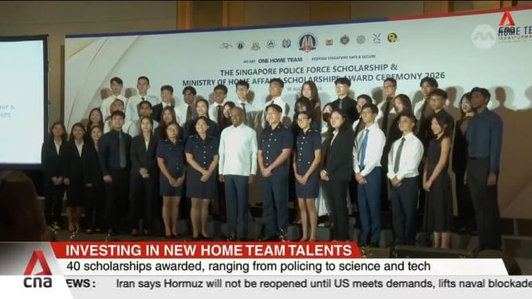 40 awarded Singapore Police Force, Ministry of Home Affairs scholarships
