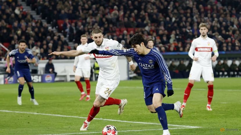 PSG take playoff spot with Dembele hat-trick, Stuttgart out