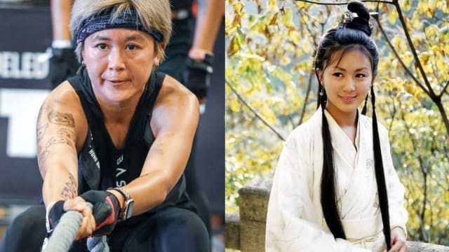 美女变“野兽”，昔日港剧仙气女神好猛！