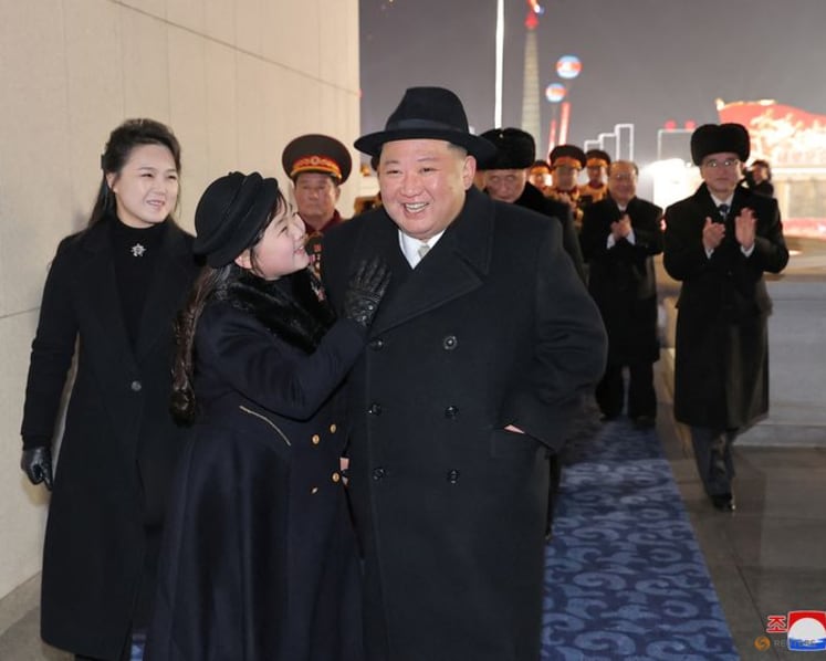 Commentary: Kim Jong Un’s tender moment with daughter at military parade speaks volumes of his succession plans