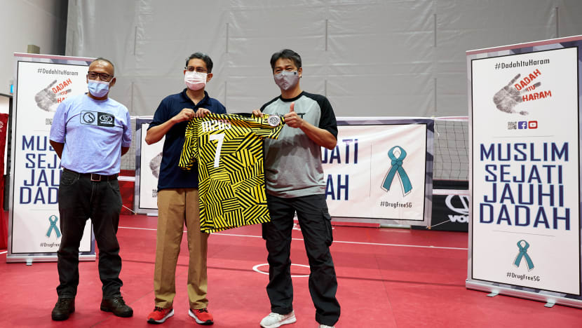 Persekutuan Sepak Takraw Singapura (PERSES) sertai kempen Dadah Itu Haram Persekutuan Sepak Takraw Singapura (PERSES) sertai kempen Dadah Itu Haram