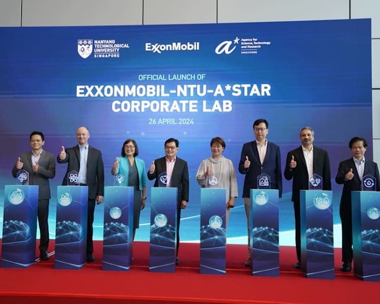 'We don't buy it': Student activists protest ExxonMobil's role in S$60m low-carbon research lab at NTU