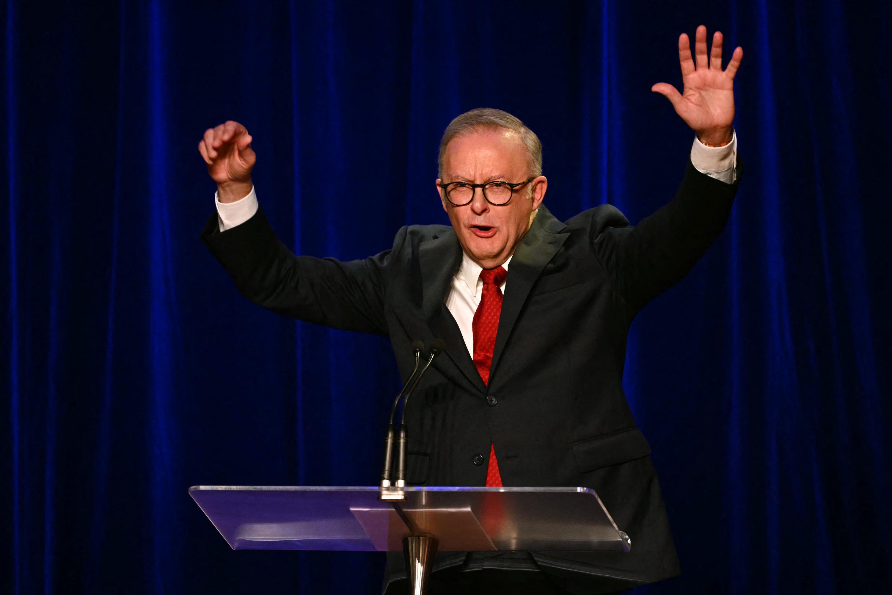 工党赢得大选阿尔巴尼斯成澳洲20年来首位连任总理- 8world