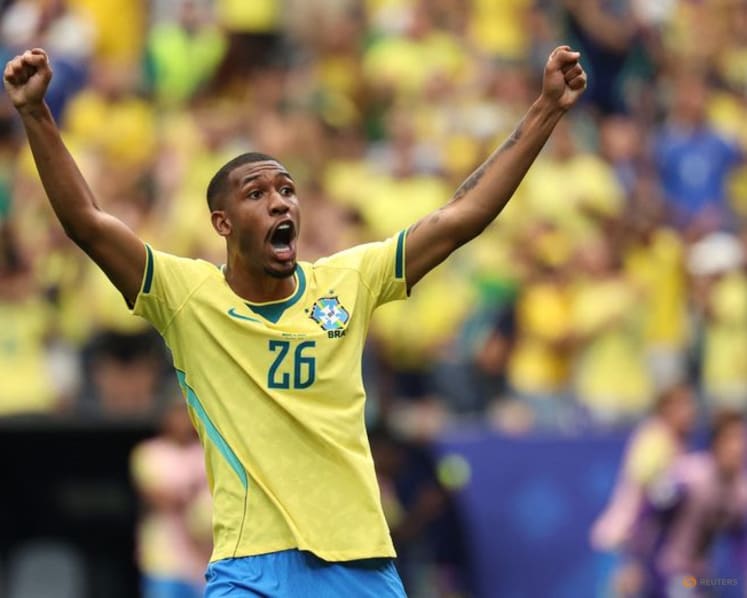 Rayan's late equaliser rescues Brazil in 1-1 draw with Australia