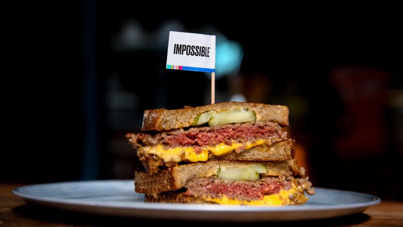 No cows were harmed in the making of this Impossible 'beef' sandwich, now serving in Singapore