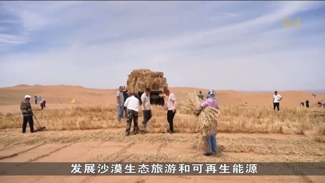 内蒙古防抗沙漠威胁不断创新 1856公里防沙阻沙带全线闭合