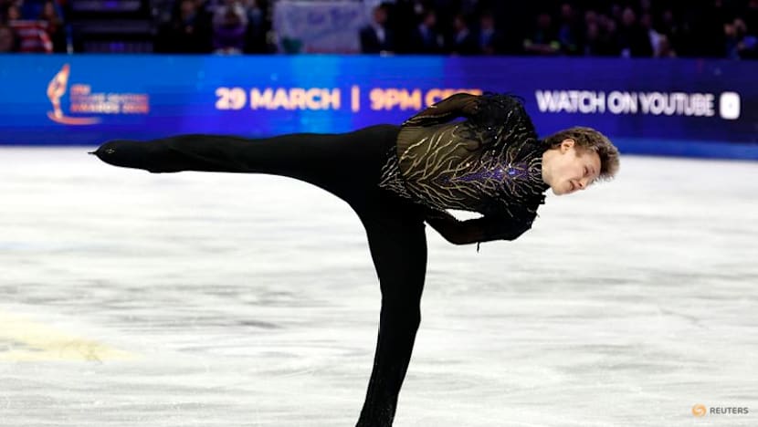Figure skating-American Malinin earns Olympic redemption with world gold