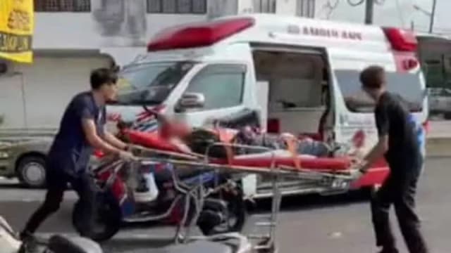 疑债务纠纷酿血案  槟城15蒙面汉持械闯饮食中心砍人一死二伤