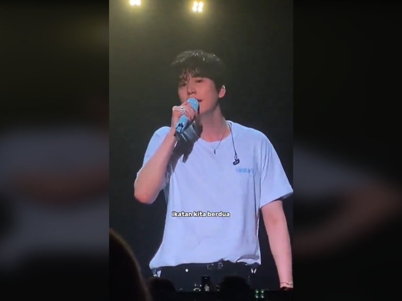 Super Junior's Kyuhyun sings fluently in Malay during Kuala Lumpur concert Super Junior's Kyuhyun sings fluently in Malay during Kuala Lumpur concert