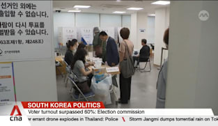 South Korean President Lee's ruling Democratic Party set for huge local election win