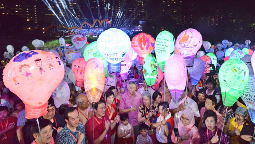 Colourful floats, tribute to founding fathers at Chingay Night Fiesta