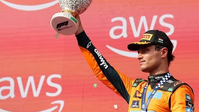 F1匈牙利大奖赛 英国籍车手诺里斯卫冕冠军