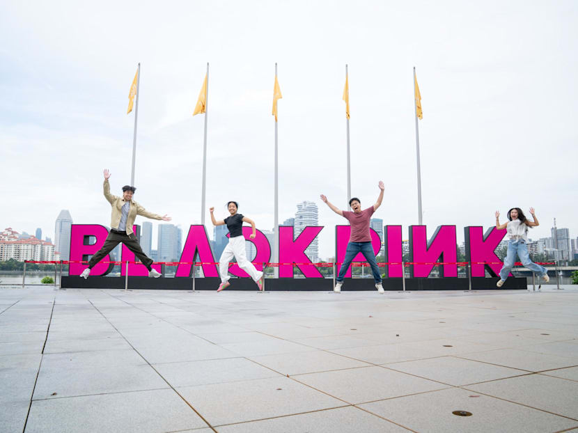 Singapore gets ready for Blackpink with installations, light shows and more ahead of November shows