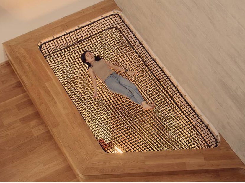 House tour: A Singapore family home with its own indoor trampoline