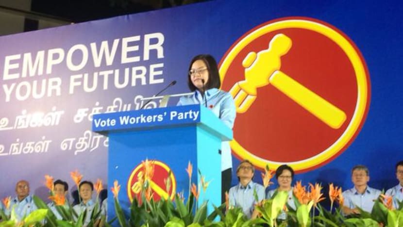 WP holds its first GE2015 rally