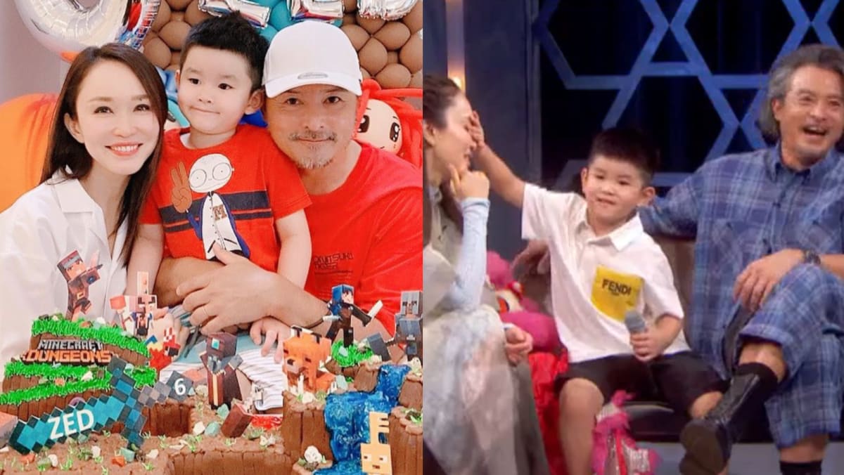 son Why Does Christopher Lee & Fann Wong's 6-Year-Old Son Zed Refuse