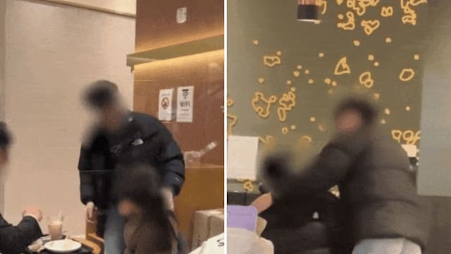 韩咖啡馆现怪客 男子触摸拥抱多名女性被控