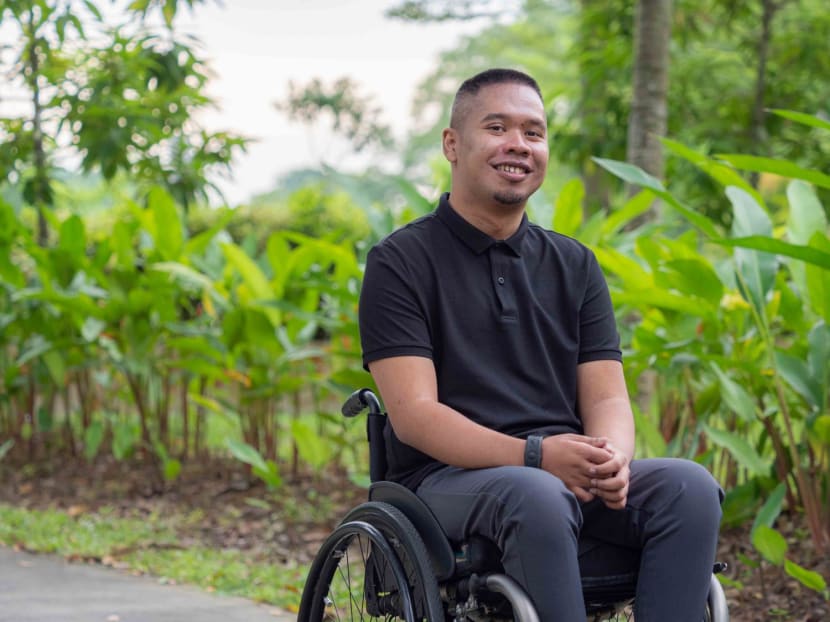Mr Jamirul Syafiq is a quadriplegic spinal cord injury survivor and a freelance graphic designer for SPD, a charity for the physically disabled. Mr Jamirul Syafiq is a quadriplegic spinal cord injury survivor and a freelance graphic designer for SPD, a charity for the physically disabled.