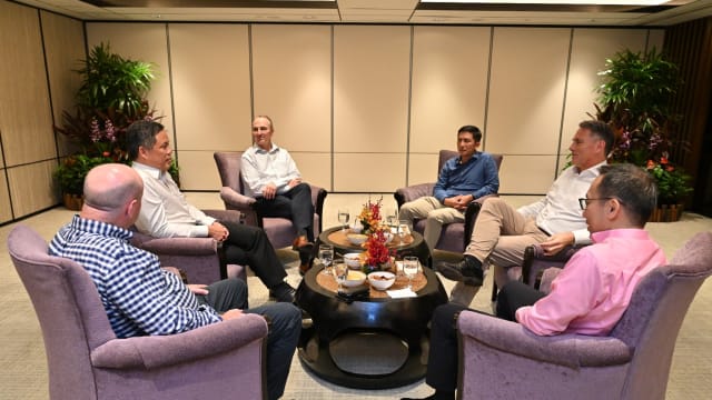 陈振声同澳洲副总理马尔斯会面 两人期待加强防务合作