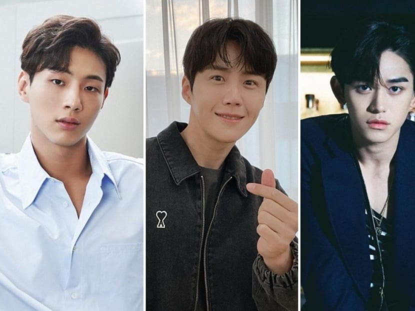 Celebrities (from left) Kim Ji-soo , Kim Seon-ho and Lucas Wong have all been embroiled in scandals recently.