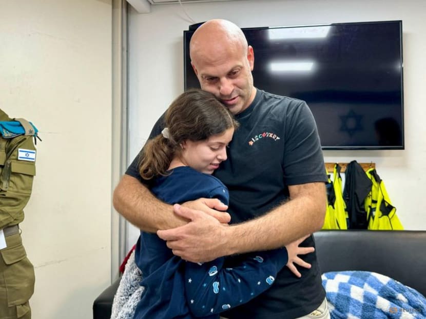 'Can't find words', Israeli families welcome second group of hostages