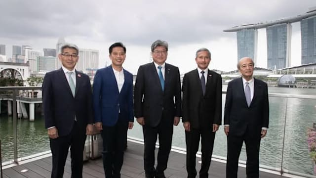 维文会晤日本自民党代表团 新日同意应深化合作应对全球变局