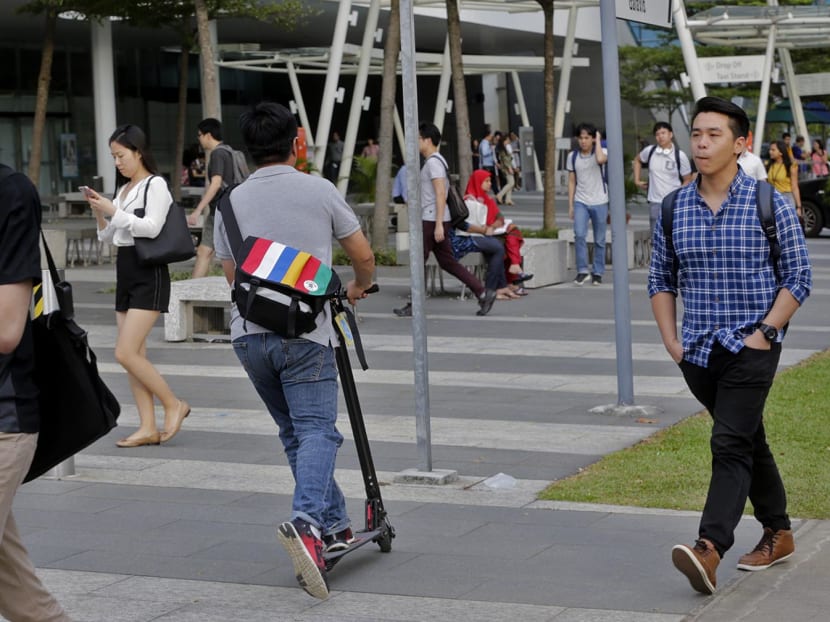 The Land Transport Authority will launch a three-month trial of pedestrian-only zones in selected town councils and double its enforcement team on the ground to 200 officers by the end of the year. The Land Transport Authority will launch a three-month trial of pedestrian-only zones in selected town councils and double its enforcement team on the ground to 200 officers by the end of the year.