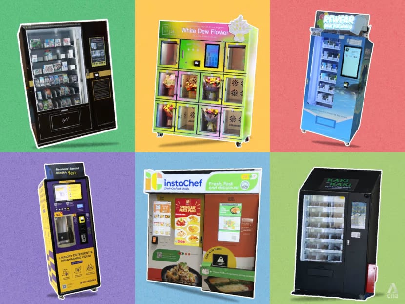 Why are vending machines popping up all over Singapore?