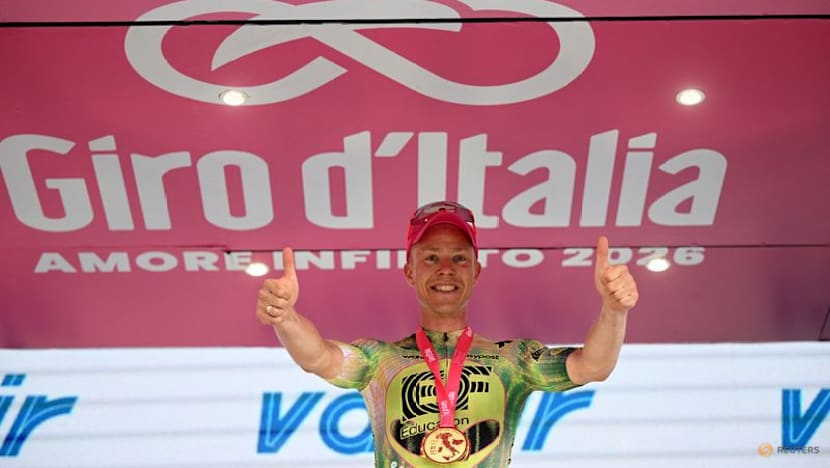 Danish veteran Valgren wins Giro's 17th stage