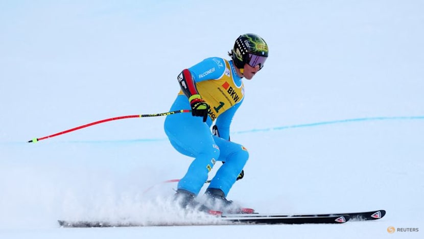 Alpine skiing-Franzoni dedicates his first win in Wengen to late friend Franzoso