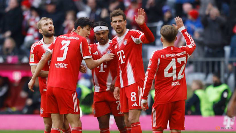 Bayern cruise past Union Berlin 4-0 to extend lead at top