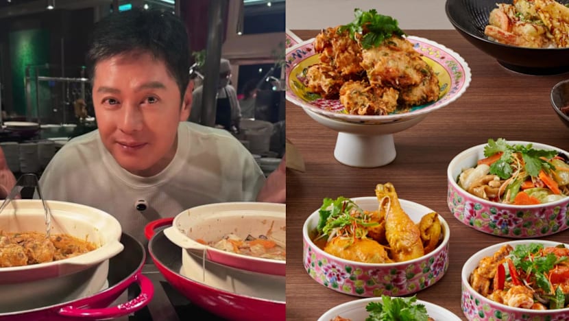 Singaporean actor Li Nanxing showcases family recipes at Fullerton Hotel buffet