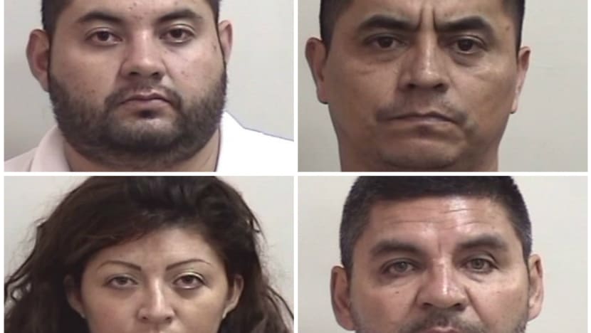 Four Colombians jailed 12 months each for housebreaking