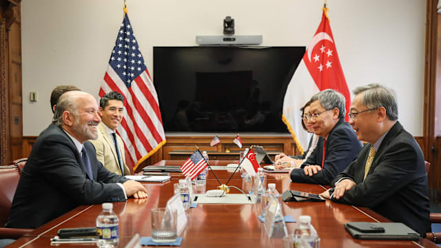 颜金勇访美晤卢特尼克等政商要员 重申新美牢固经济伙伴关系